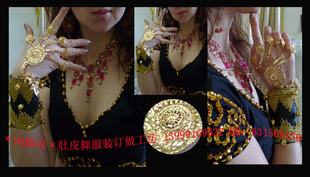 五指饰品 鸿舞衣1 饰品纯印度进口 耳环 舞蹈配饰 耳饰