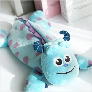 韩国代购进口怪兽大学毛怪苏利文/大眼仔麦克/毛绒文具笔袋收纳袋