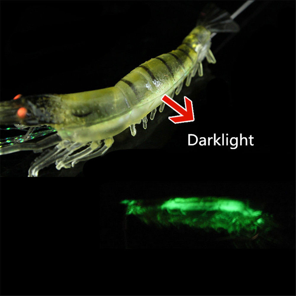 7.5cm 6.6g 3 Colors 1PCS Luminous Fishing Soft Lures Artificin the Pet/Pet food and supplies , Other pets , Other pets appliances  category - from Buy2taobao.com to provide professional Taobao agent buy service