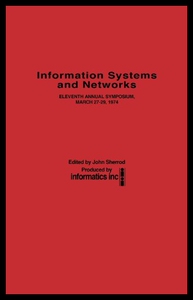 【预售】Information Systems and Networks: Eleventh Annual