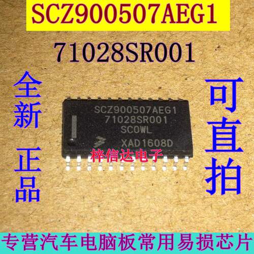 SCZ900507AEG1 71028SR001 SCOWL 汽车怠速驱动芯片 全新 可直拍