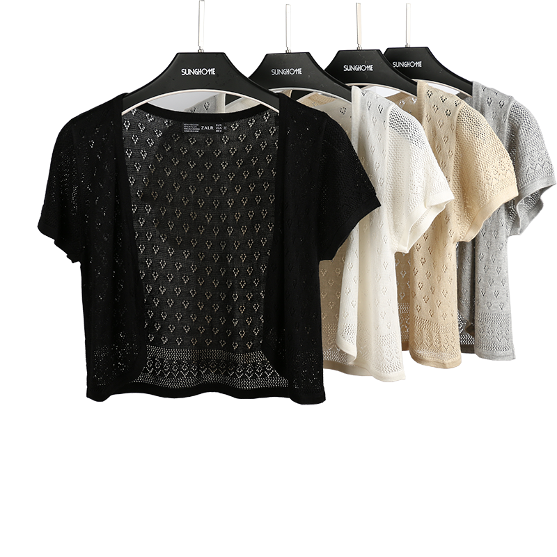 白色坎肩女短袖