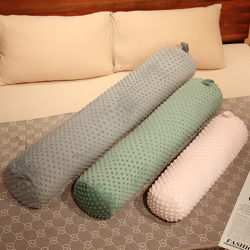 热销6z1圆形长条抱枕床头软包靠背抱枕女生睡觉床上夹腿款男生侧