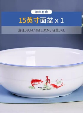 y0ez海碗碗大汤碗大碗陶瓷大白家用纯白色特大号酸菜鱼大盆碗商用