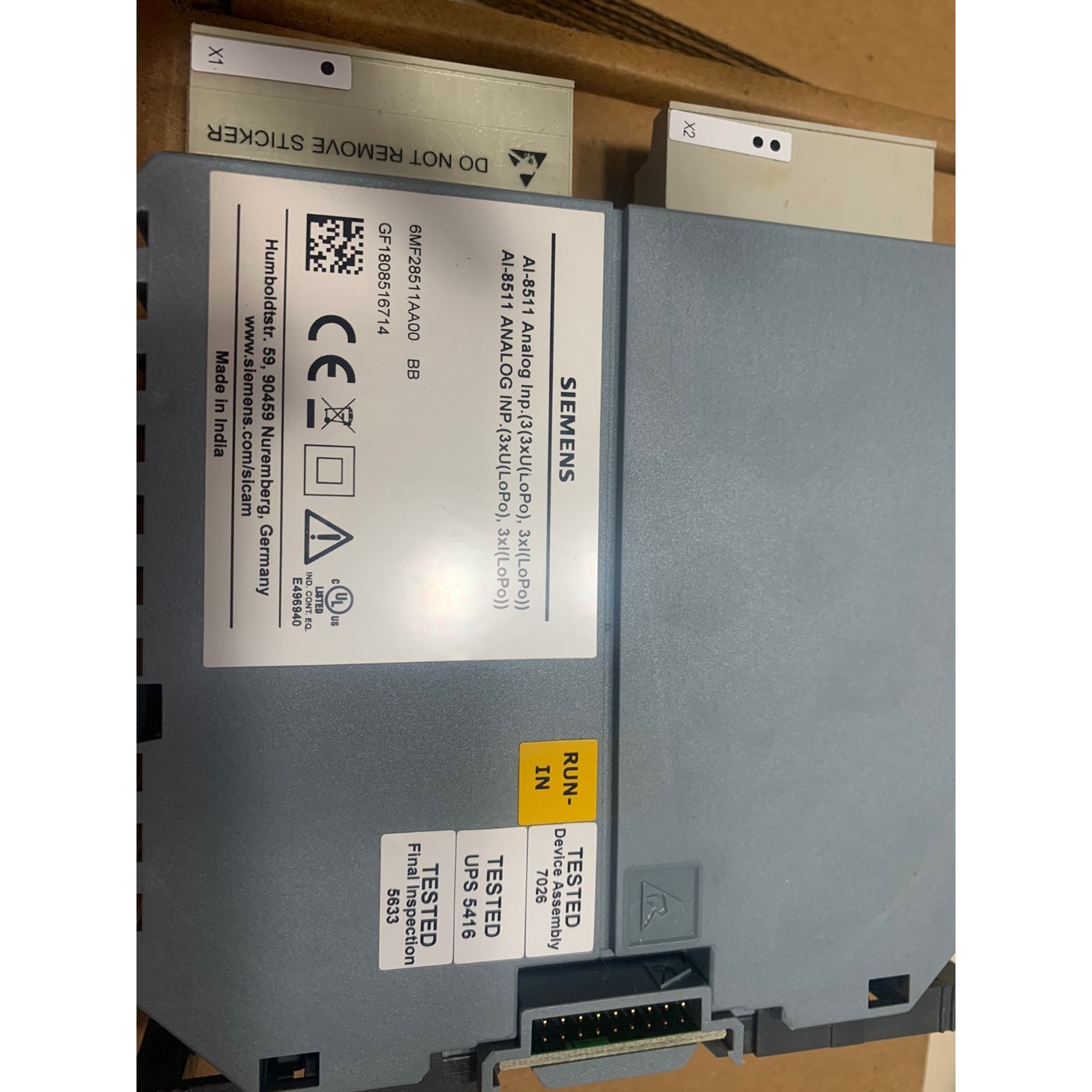 议价议价:6MF2811-1AA00︱DI-8111 二进制输入