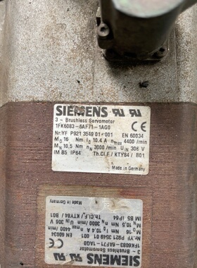 议价电机1FK6083-6AF71-1AG0 包好 可