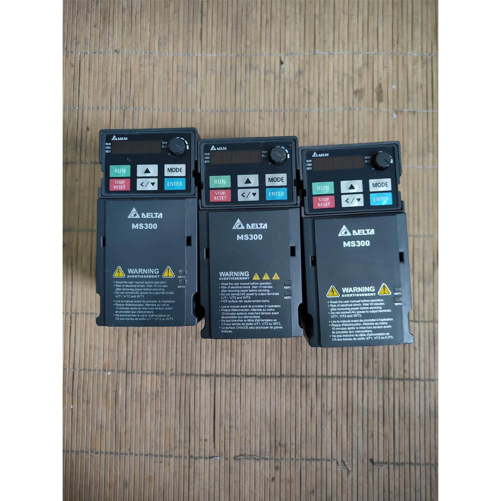 议价台达变频器MS300三相输入1.5kw，包好，提供技术支