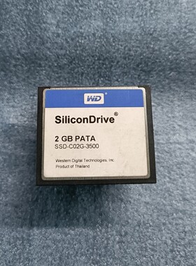 议价WD/西数SiliconDrive 2G PATA原厂CF存