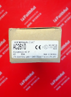 议价Ifm AC2610 易福门AS-i从站模块 AnalogModule 1AI ST