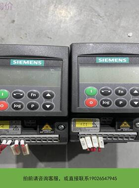 议价410系列变频器0.37KW 220V 6SE6410议价