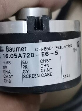 议价保盟Baumer 编码器BHK 16.05A720-E6-5正品95000010