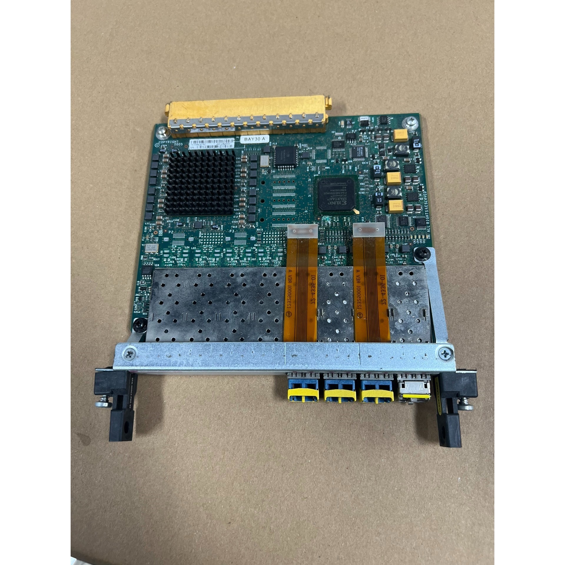 议价思科 SPA-4XOC3-POS-V2 成色如图实拍