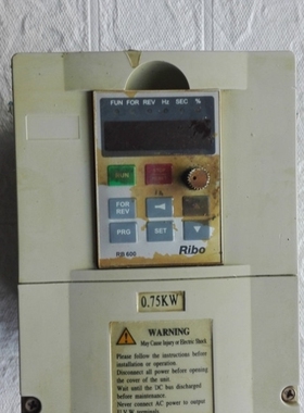 议价嘉 RB600-3R75GB变频器 0.75KW 议价 190920 实物拍摄