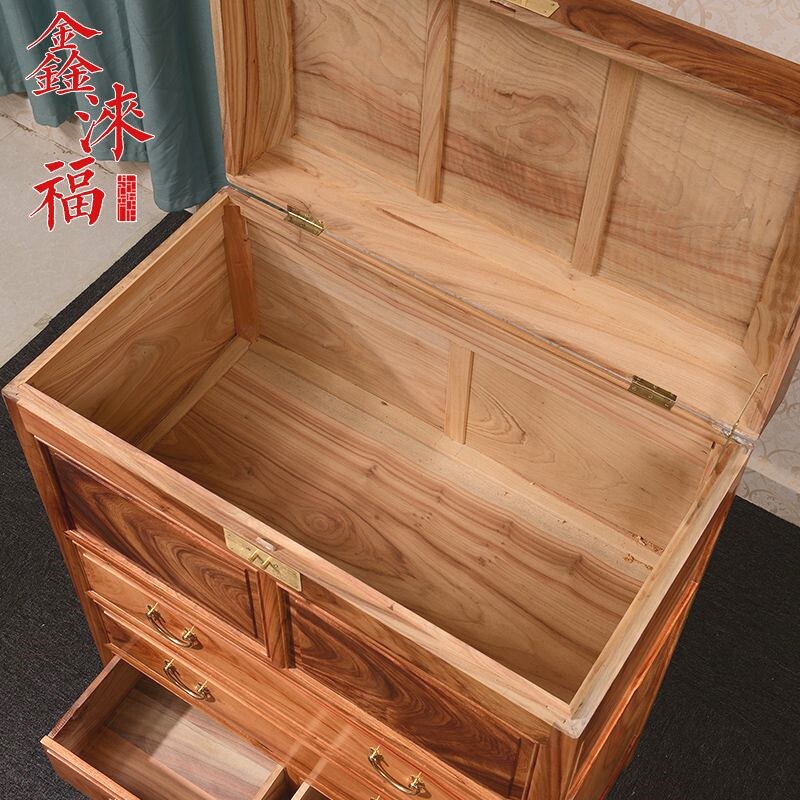 斗柜老仿古红木.六斗柜斗柜卧室中式樟木五斗柜老榆木复樟木古典