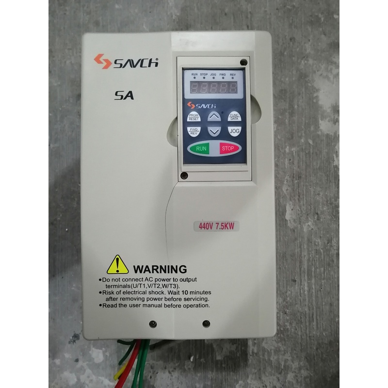 议价三��变频器 7.5KW、SA-4075D 实拍图，功能完