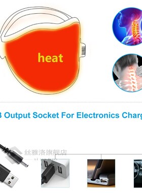 Electric Heating Pad Moist Winter Neck Shoulder Back Warmer