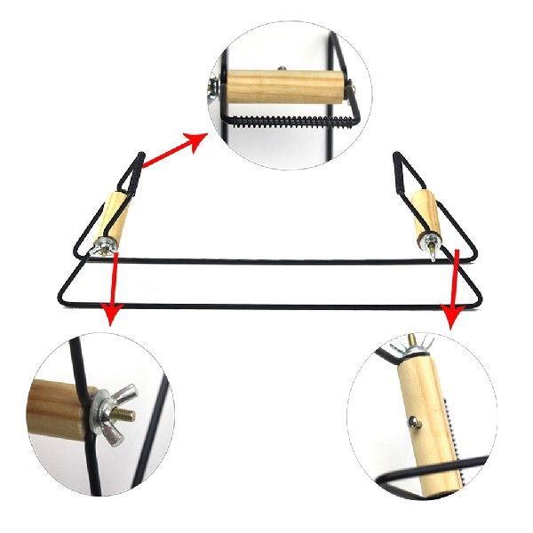 新品Wood Weaving Beading Loom for Jewelry Bracelet Necklace