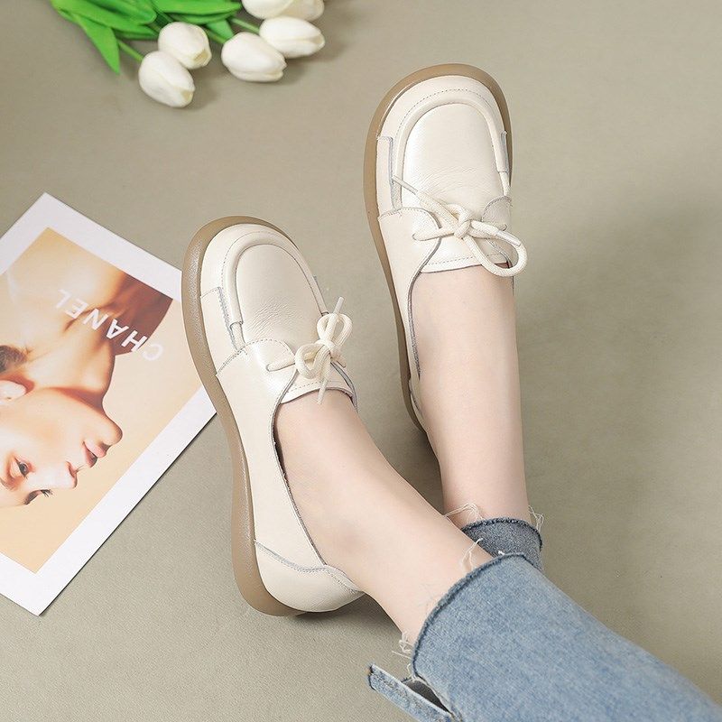 2024新款大码女鞋胖脚宽肥单鞋防滑系带妈妈鞋上班不累脚工作鞋41,女鞋,深口单鞋,淘宝优惠券,粉丝福利购,淘宝优惠卷