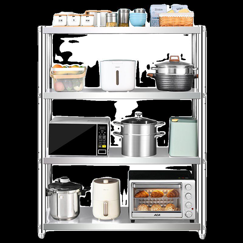 特厚多层不锈钢置物架落地商用收纳储物架饭店展示平板仓储货架子,商业/办公家具,置物架/陈列架/储物架/展示架,淘宝优惠券,粉丝福利购,淘宝优惠卷