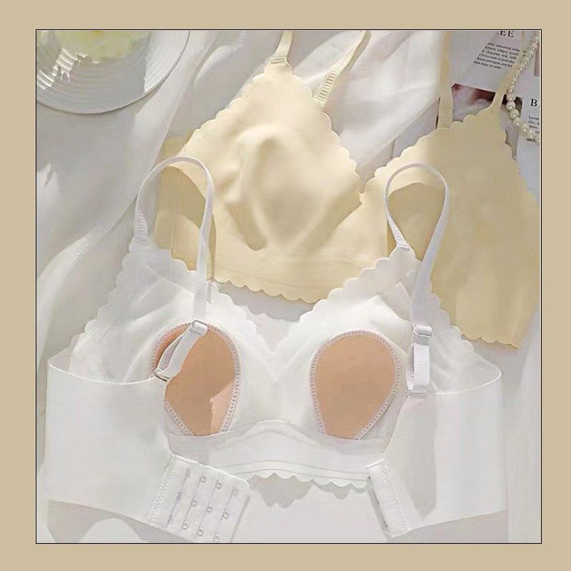内衣女大胸显小胸无钢圈光面春夏兔耳杯薄款收副乳防下垂文胸,女士内衣/男士内衣/家居服,少女文胸,淘宝优惠券,粉丝福利购,淘宝优惠卷