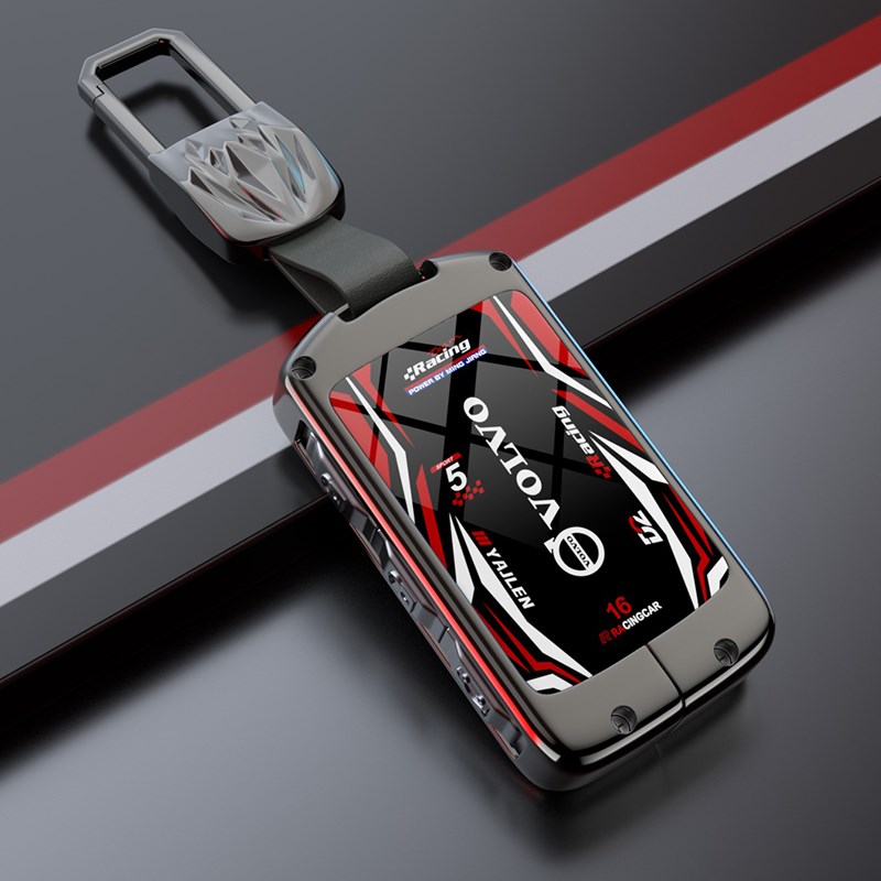 沃尔沃xc60钥匙套s90神器s60改装xc90用品xc40汽车标配件壳扣
