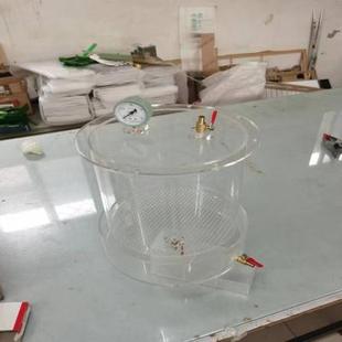 高透亚克力圆柱形管水箱法兰实验器材有机玻璃彩色灯罩半圆球红色