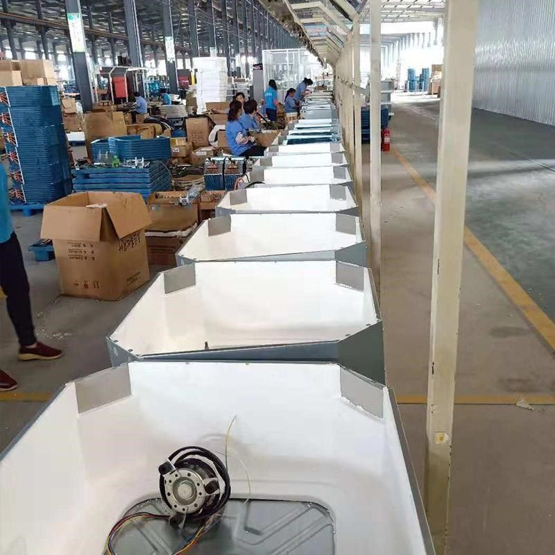 吸顶空调冷暖型水系统中央空调嵌入式四出风风机盘管5匹天花机