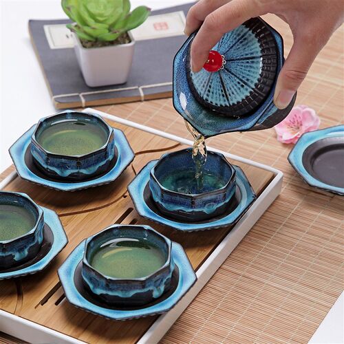 好看网红宝塔茶具套组家用客厅特色造型中式小功夫茶Y办公室会客