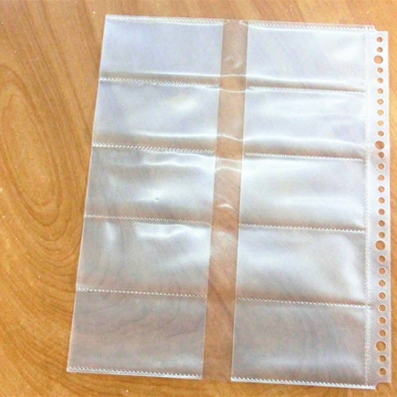 A4加厚活页芯30孔双面透明名片袋活页名片册替芯名片夹活页芯内页,文具电教/文化用品/商务用品,名片册,淘宝优惠券,粉丝福利购,淘宝优惠卷