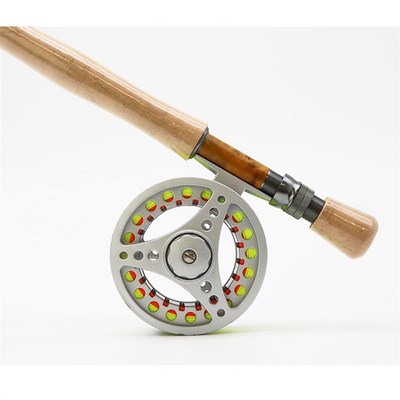 Fly Fishing Reel Fly Reel With Line Combo Large Arbor Alumin