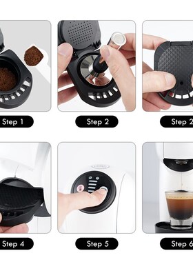 ICafilas Reusable Capsule Adapter for Dolce Gusto Coffee Cap