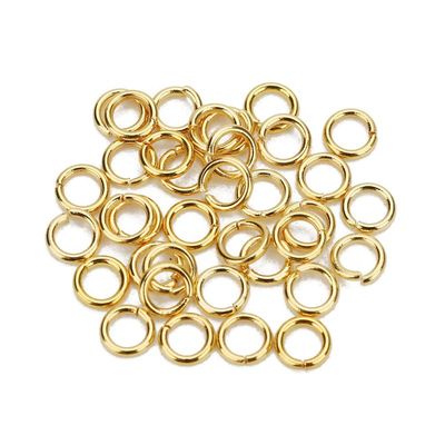 速发100Pcs/Lot Stainless Steel Open Jump Ring 4/5/6/8mm Dia