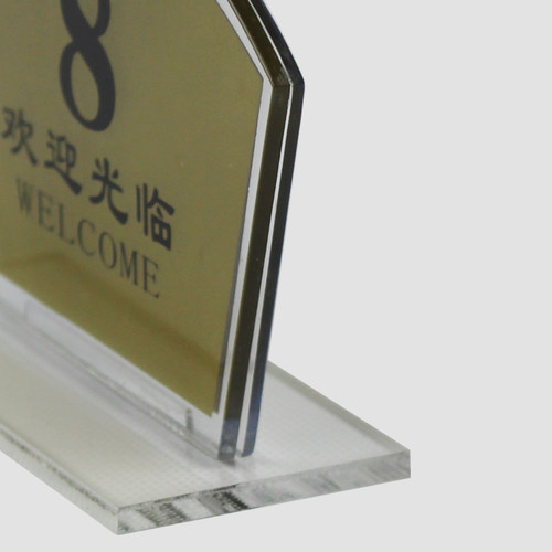 亚克力数字号码牌酒店餐厅餐桌牌桌台牌双面数字叫号牌1234567890