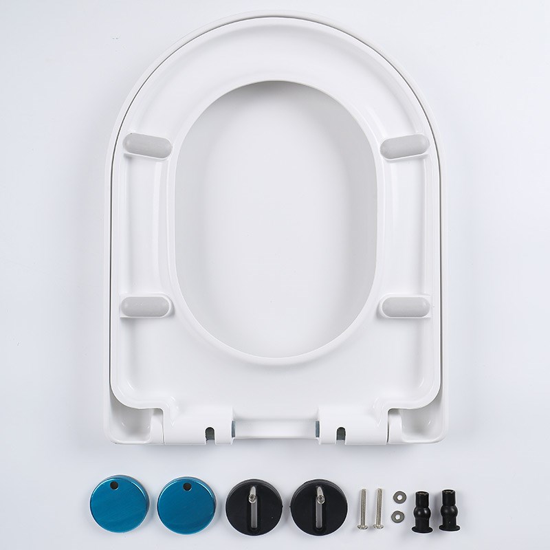 马桶盖 家用 通用加厚缓降坐便盖UVO型老式马桶圈坐便器盖板配件