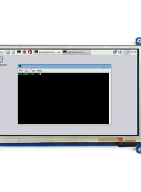 热销树莓派4代b/3lcdb+7寸电容屏液晶屏代高清显示屏带外壳