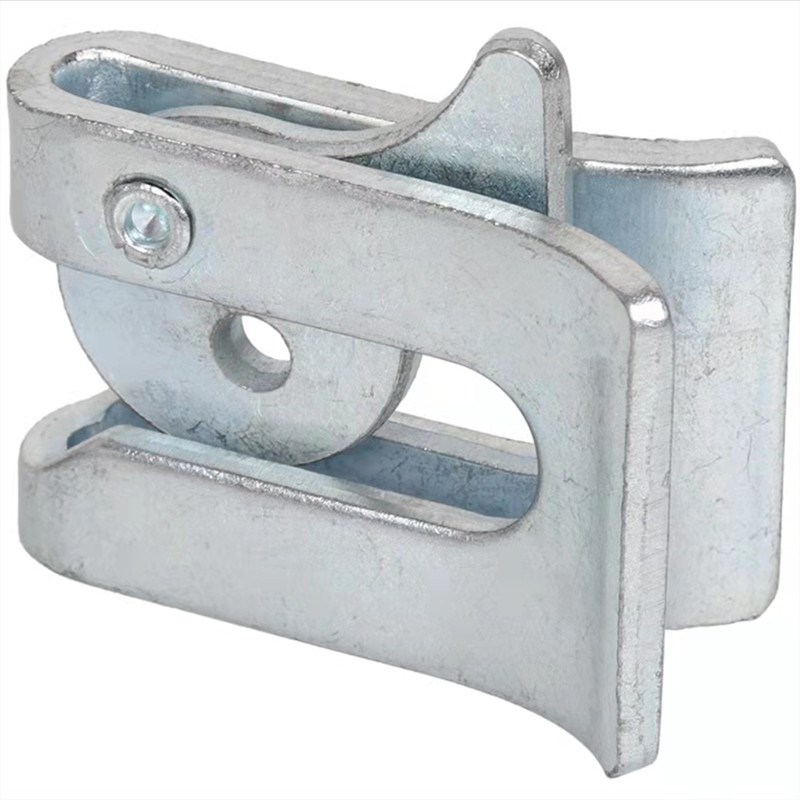 猪圈门配件猪栏门扣产床门栓猪笼开关加厚自动门锁定位栏门锁卡扣