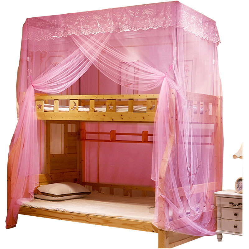 直梯式子母床儿童床上下铺一体式蚊帐1.2m1.35米双层高低床1.5米,床上用品,蚊帐,淘宝优惠券,粉丝福利购,淘宝优惠卷
