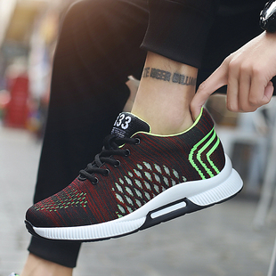 隐形内增高男鞋8cm10cm网面鞋透气37码增高鞋夏季百搭男士运动鞋