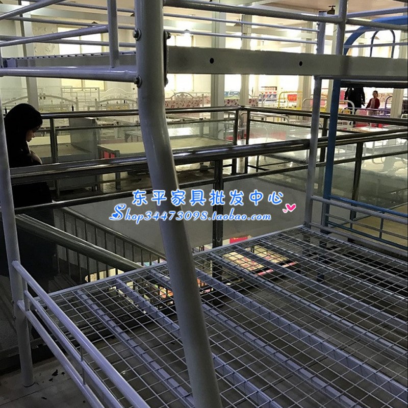 特厚铁艺床子母床上下铺床儿童床高低床双层床母子床上下床铁床