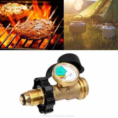 速发Unversal BBQ Gas Pressure Tank RV Pressure Gauge Level n