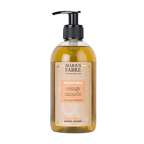 新品Marius Fabre Marseilles Liquid Soap Orange Zest and Cinn