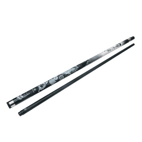 现货毒药黑科技前肢台球杆  前肢 11.8mm黑八小头球杆中头大头九
