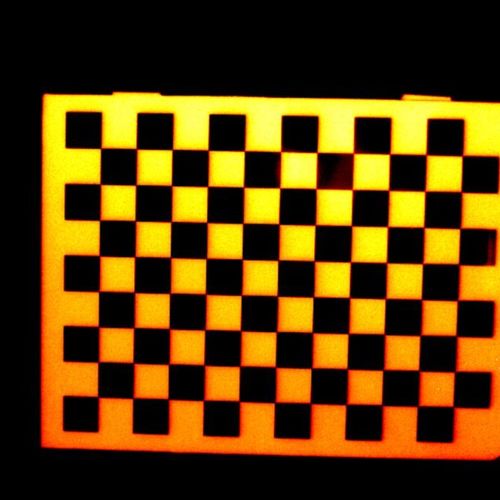 红外热像仪测试靶标 25mm 大棋盘格 几何畸变测试330mm*260mm