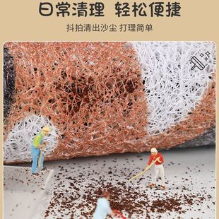 卡通动物入户门地垫加厚丝圈可裁剪进门垫子门口室内防滑耐脏脚垫