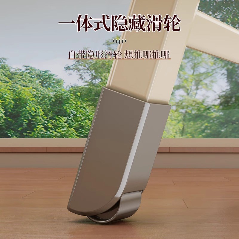 折叠晾衣架落地家用卧室阳台x晒衣架室内婴儿凉晒挂衣杆晒被子神
