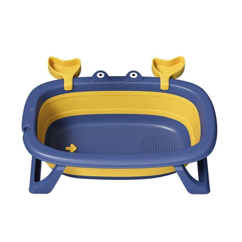 婴儿洗澡盆新生儿初生可折叠儿童0到一3岁浴盆宝宝小童小号冲凉盆