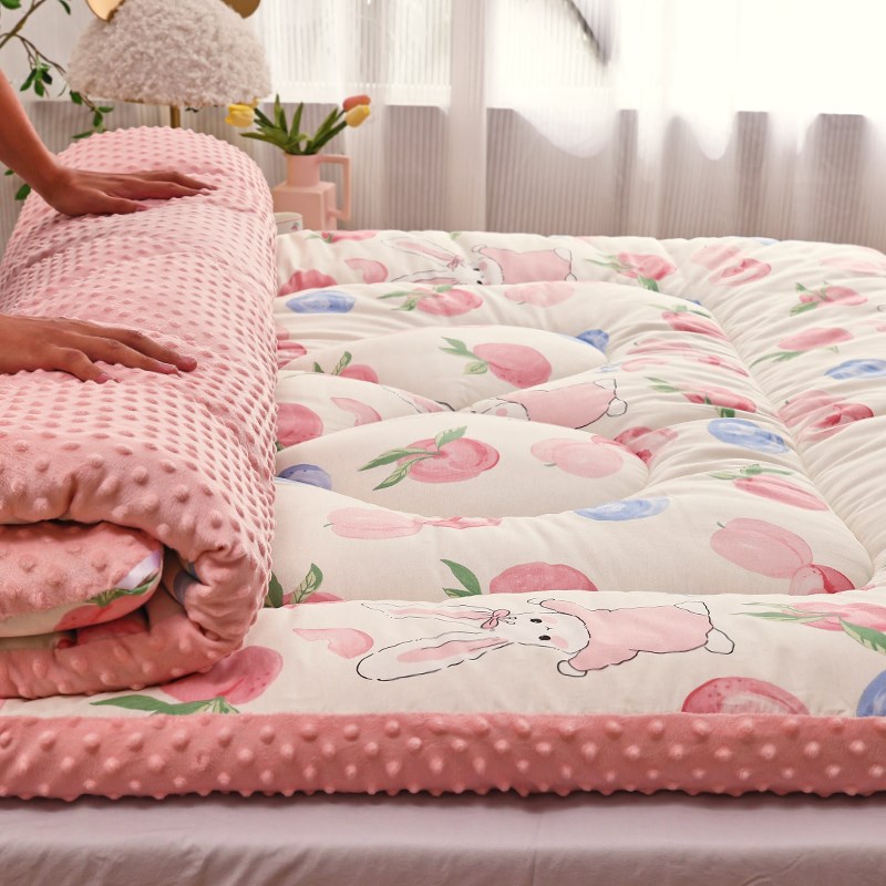 家用1米5榻榻米床m垫软垫褥子1.2米宿舍学生单人儿童打地铺睡北金