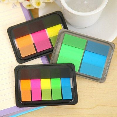 DIY Cute Kawaii Colored Memo pad Korean Stationery Sticky Pa