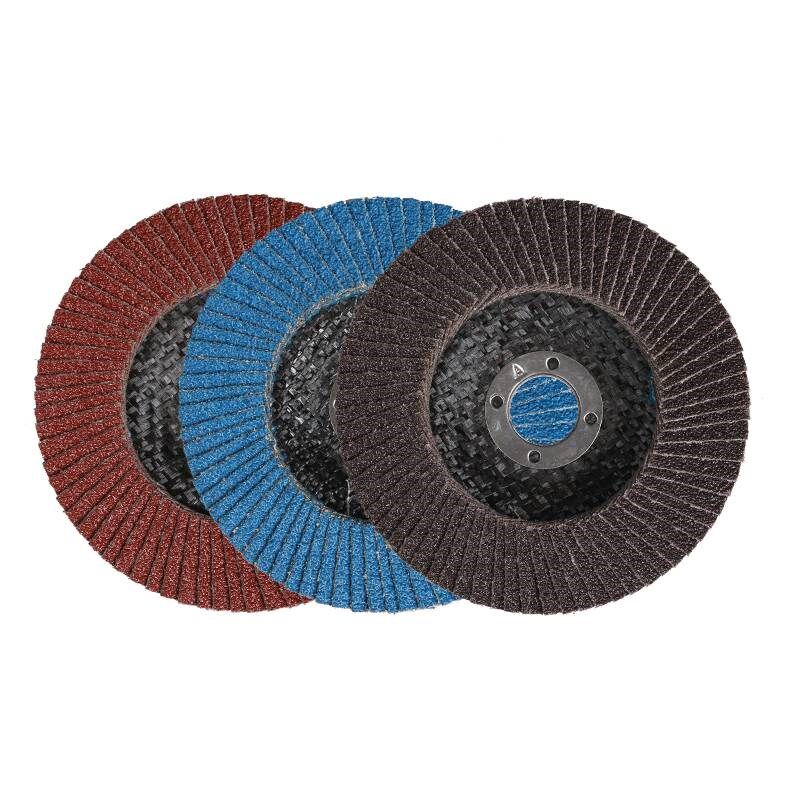 百叶轮打磨片 砂纸轮打磨t抛光片 角磨机磨光片不锈钢加厚型百叶