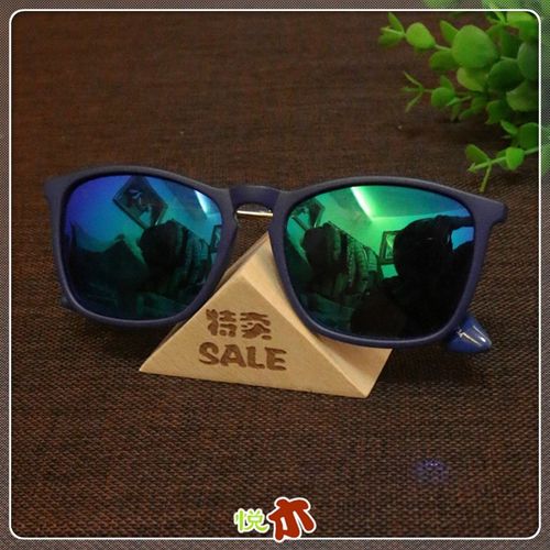 实木高档复古太阳眼镜道具近视眼镜展示架墨镜蛤蟆陈列架装饰木质